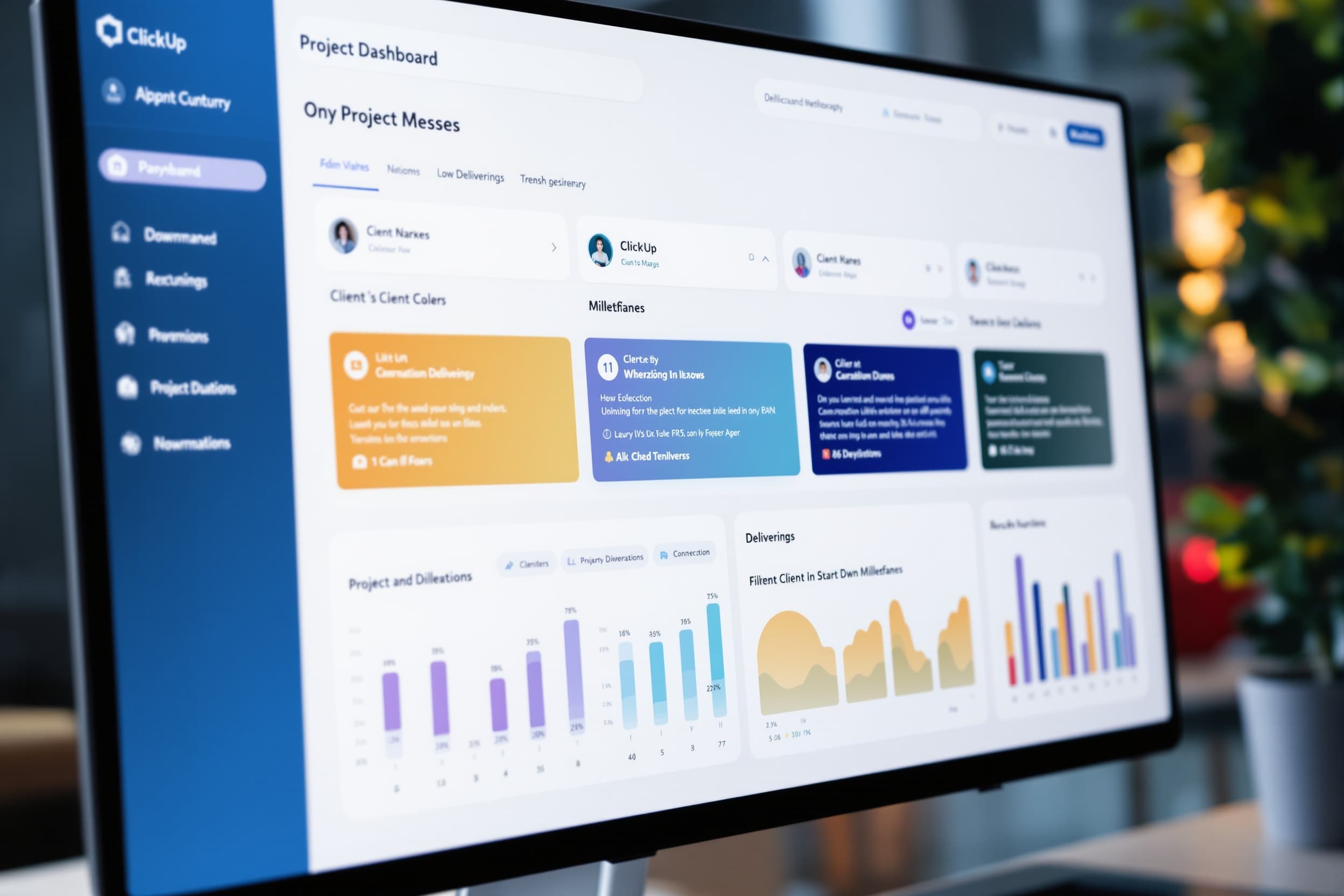 Client Portal System screenshot 1