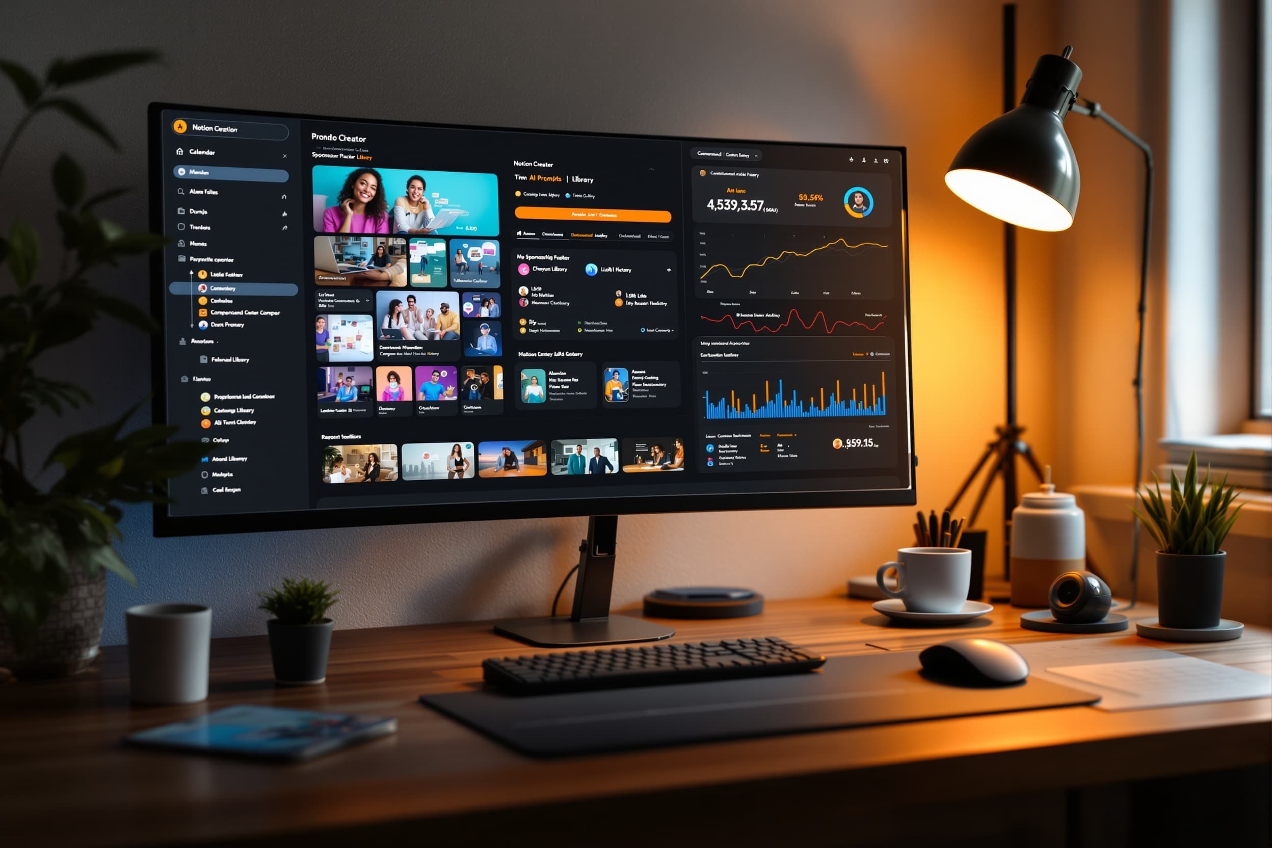 Creator Pro Workspace + AI Prompt Pack Bundle