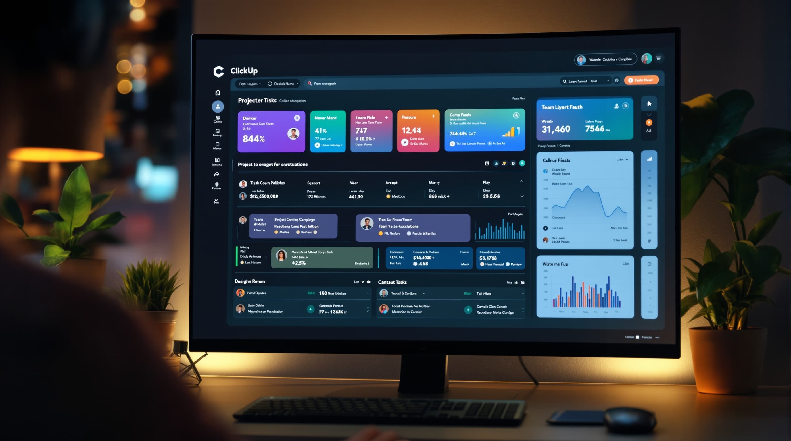 ClickUp interface