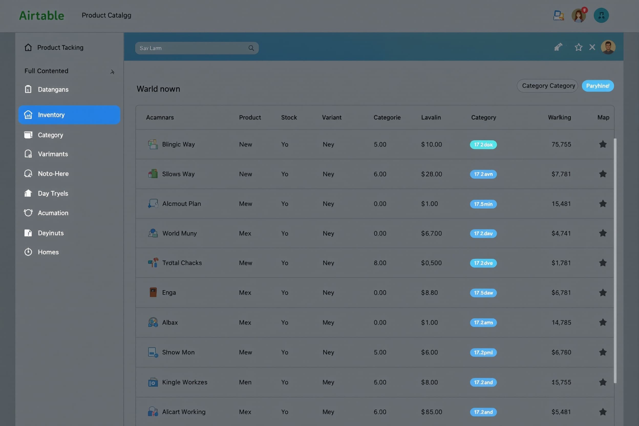Inventory Tracker screenshot 1